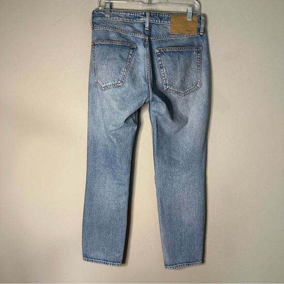 Rag & Bone | 25 Rosa Mid-Rise Boyfriend Denim Jean - Bristol - Picture 6 of 9